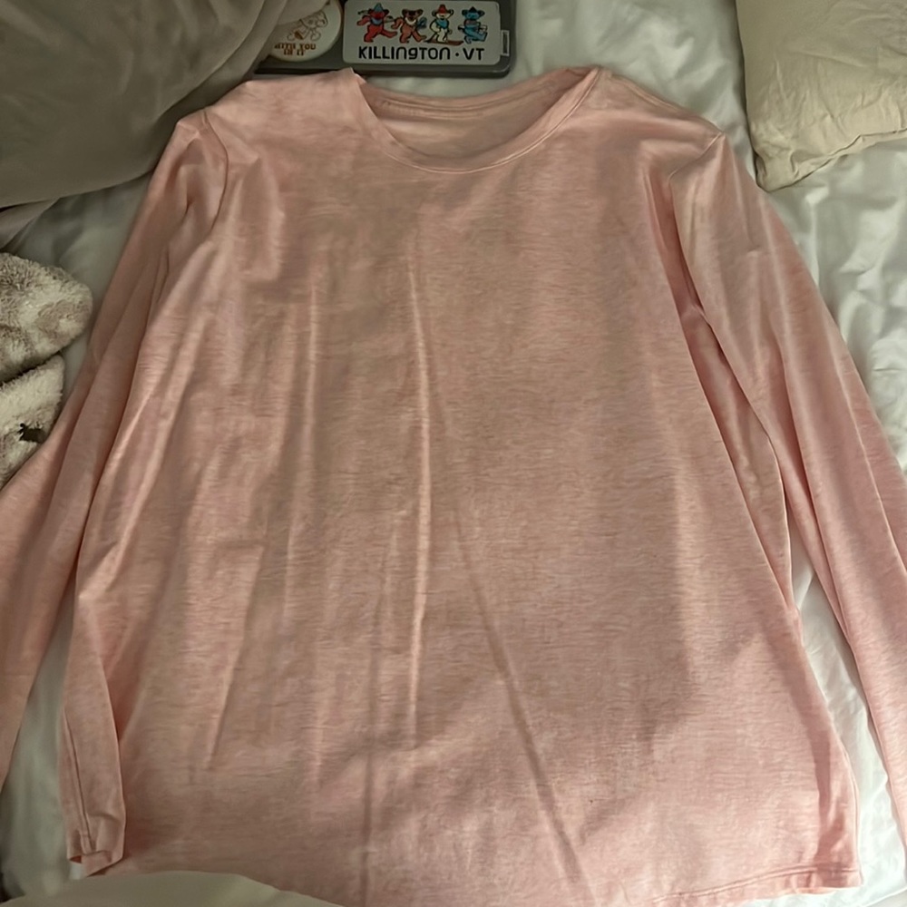 Pink Lululemon Long Sleeve Size 8